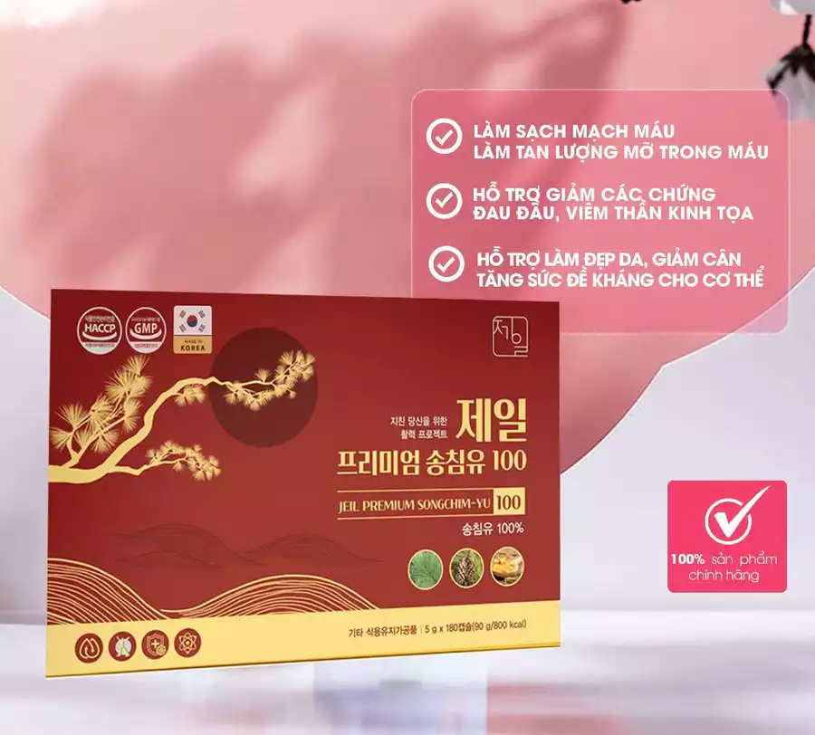 Tinh Dầu Thông Đỏ JEIL PREMIUM SONGCHIM-YU 100