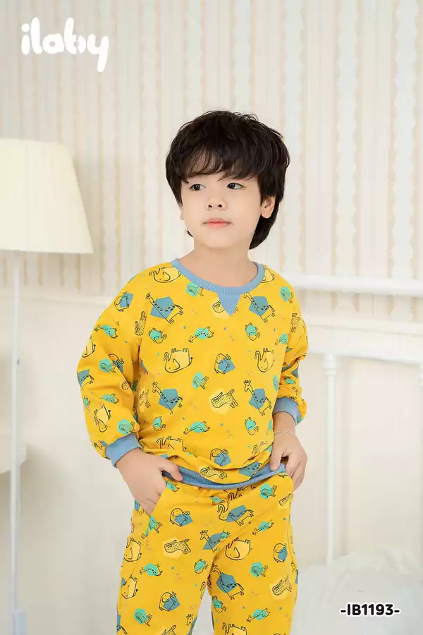 Bộ nỉ in tràn phối bo