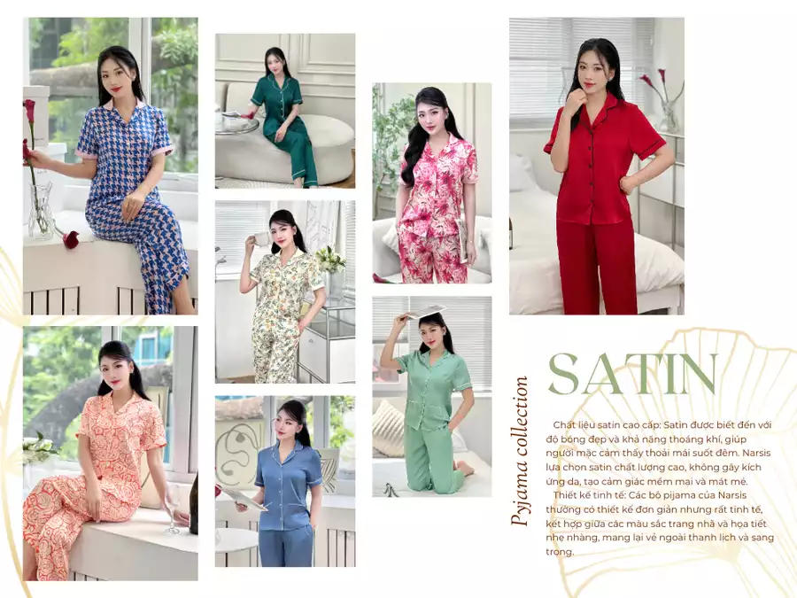 Khám Phá Bộ Sưu Tập Pijama Cao Cấp Từ Narsis - Sang Trọng Thoải Mái