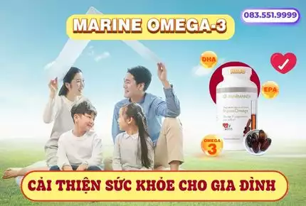 Cải thiện sức khỏe cho cả gia đình với omega