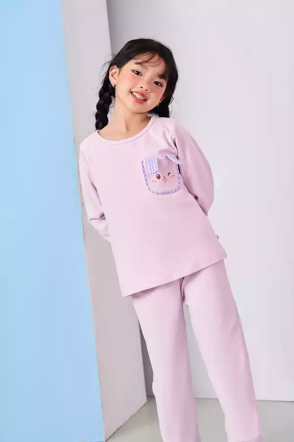 Bộ dài tay túi ốp tạo hình thỏ