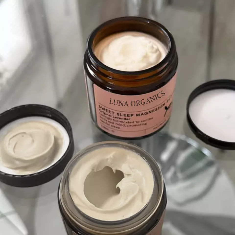 Product Slide 4 – Luna Organics Sweet Sleep Magnesium Butter jar