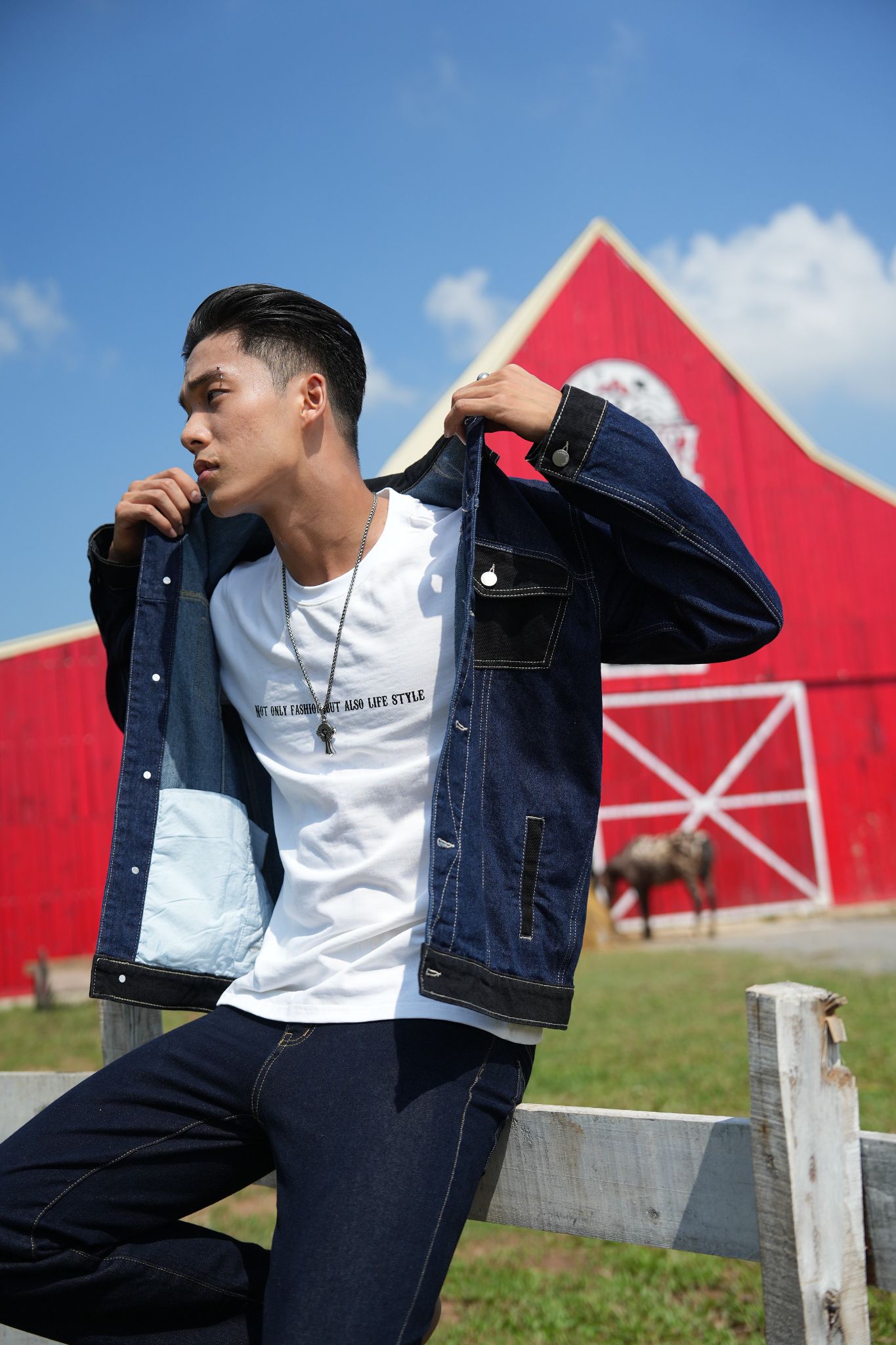 Áo Phông Cotton Biker T-shirt 01