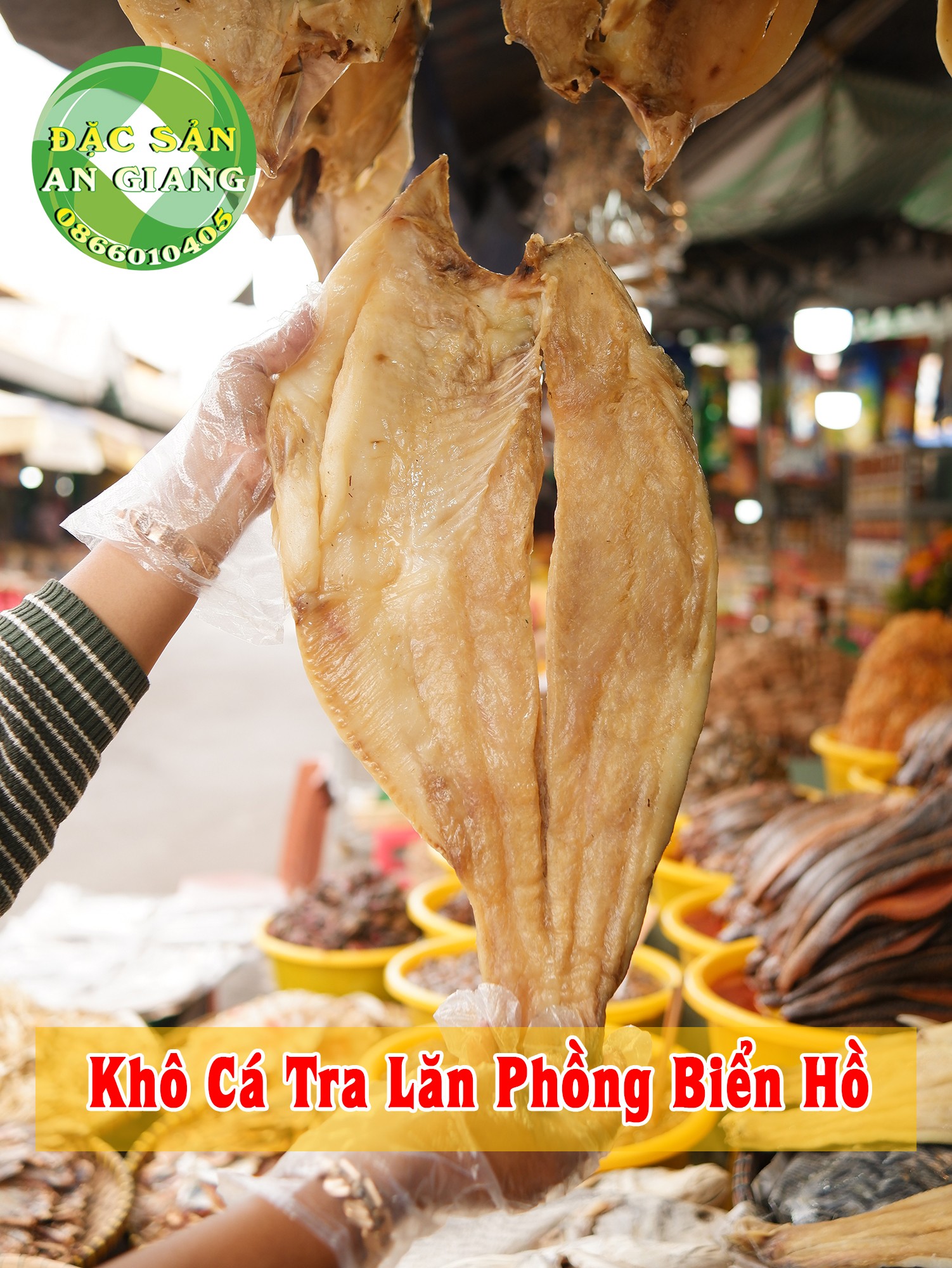 Khô cá tra phồng