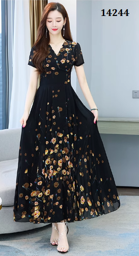 14244-Đầm dài in hoa hồng nhí (voan, lót)_thumbnail_5