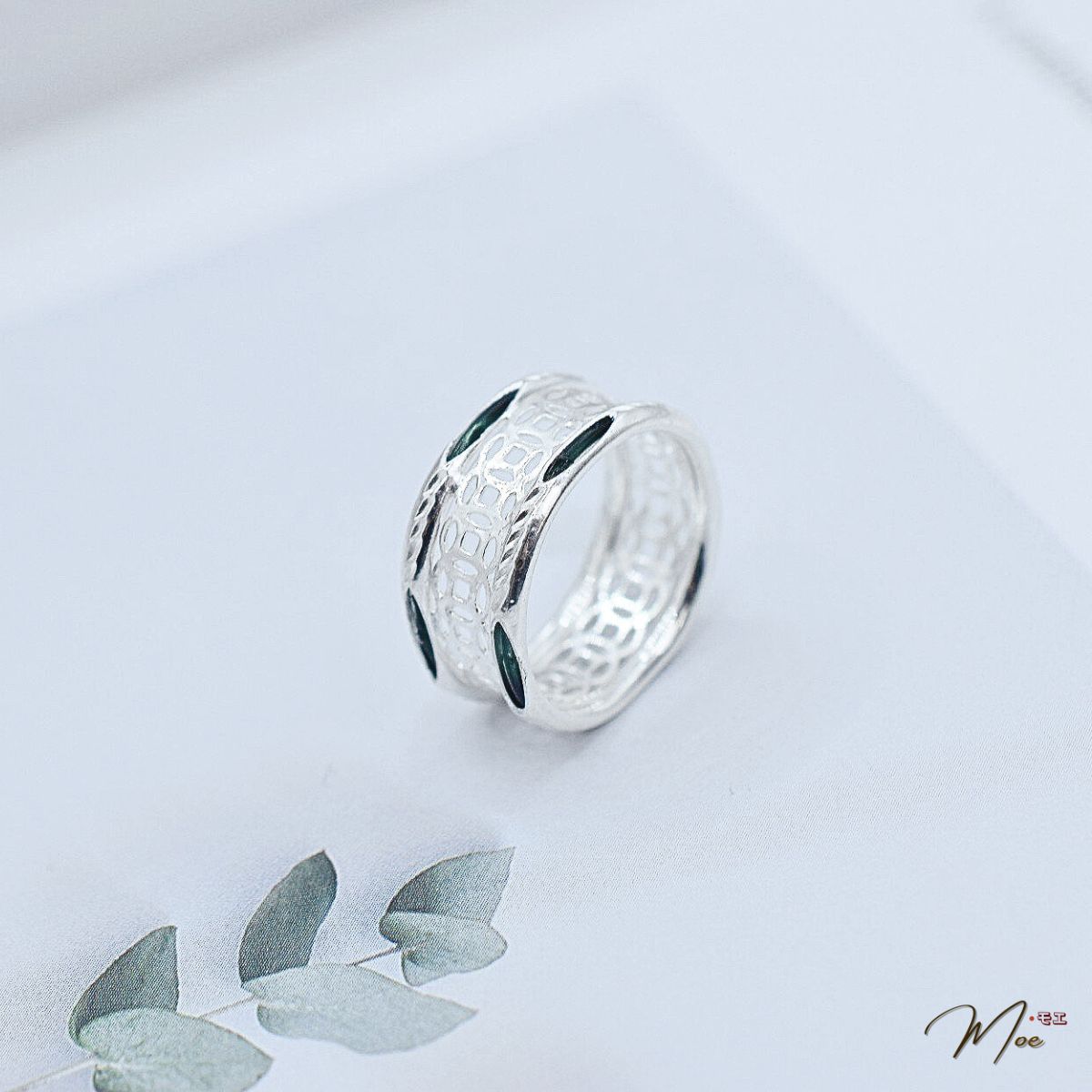 N149 - Nhẫn kim tiền lông voi may mắn