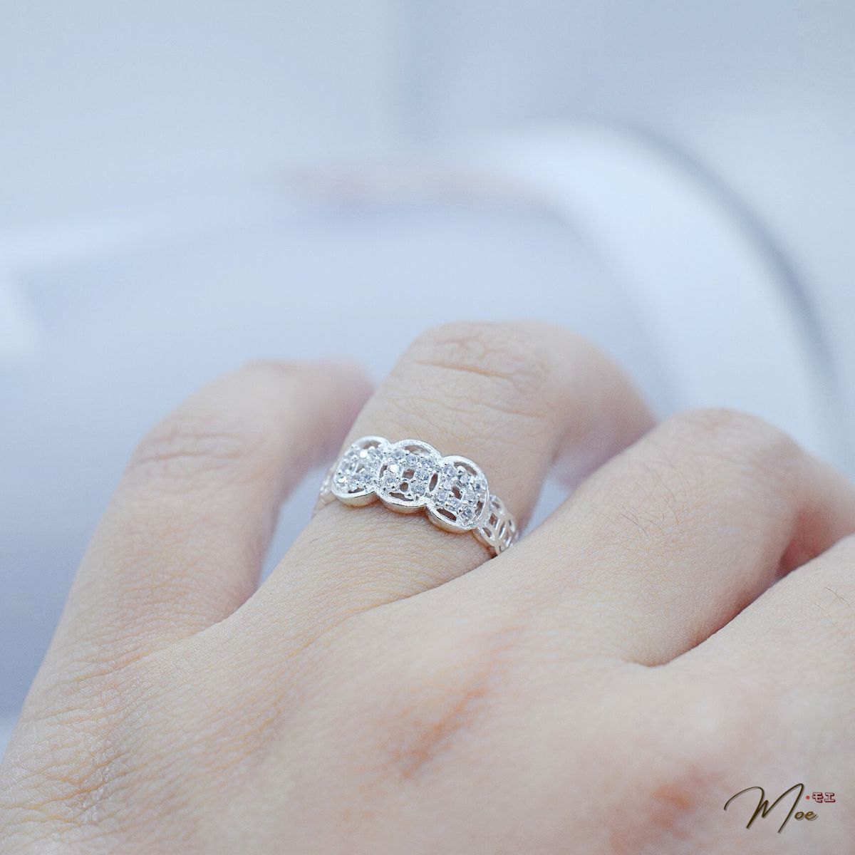 N152 - Nhẫn kim tiền đồng xu may mắn