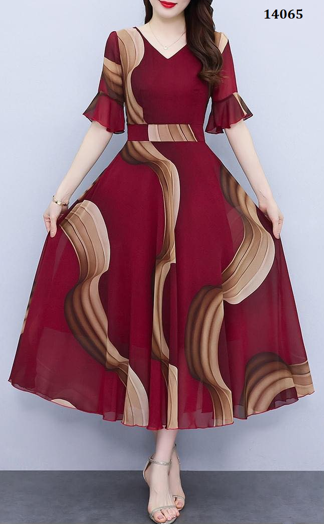 14065-Đầm maxi  tay loe in họa tiết ( voan in, lót thun)FREESHIP_thumbnail_2