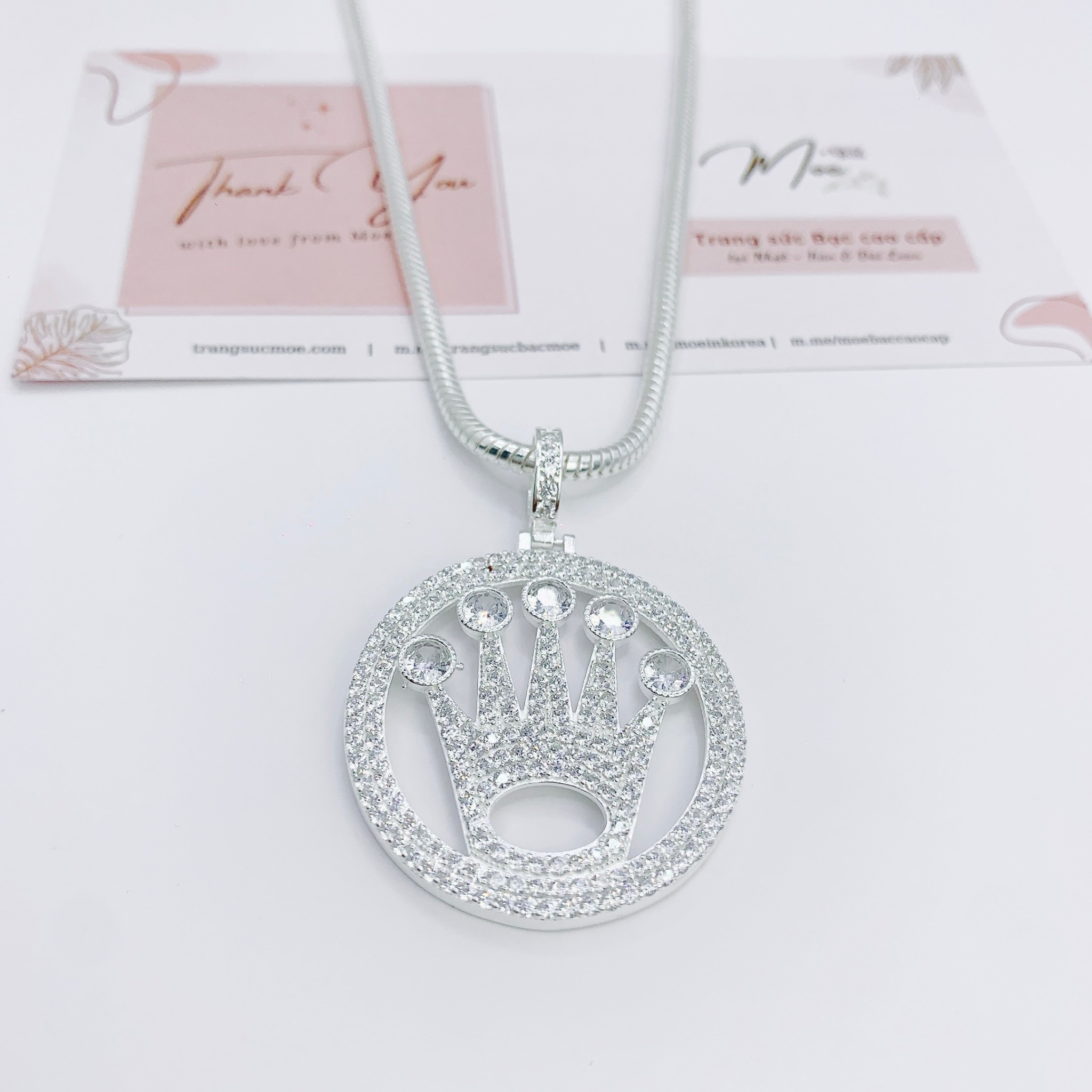 DN43 - Dây chuyền nam vương miện King cao cấp