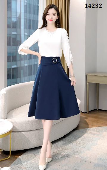14232-Set áo tay lở viền ren kèm chân váy (lụa chéo, thun poly)_thumbnail_4