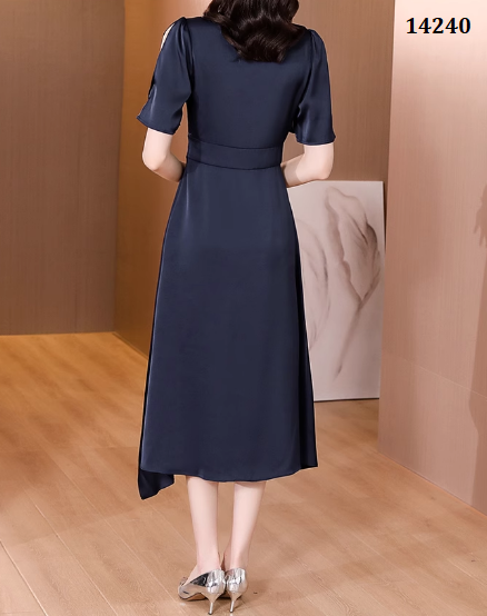 14240-Đầm đen dự tiệc tà sole cách điệu ( lụa, lót)_thumbnail_3