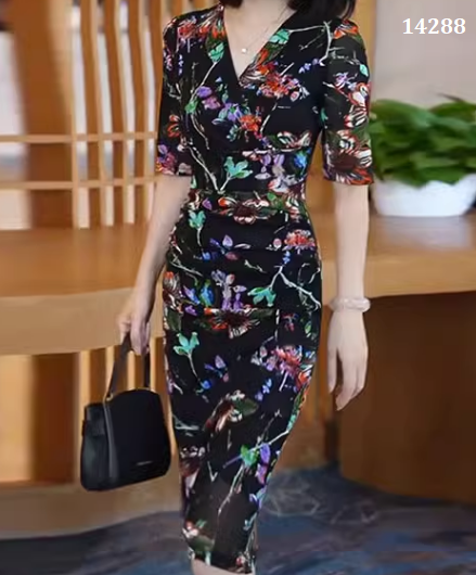 14288-Đầm body in hoa nhiều màu (thun)_thumbnail_2