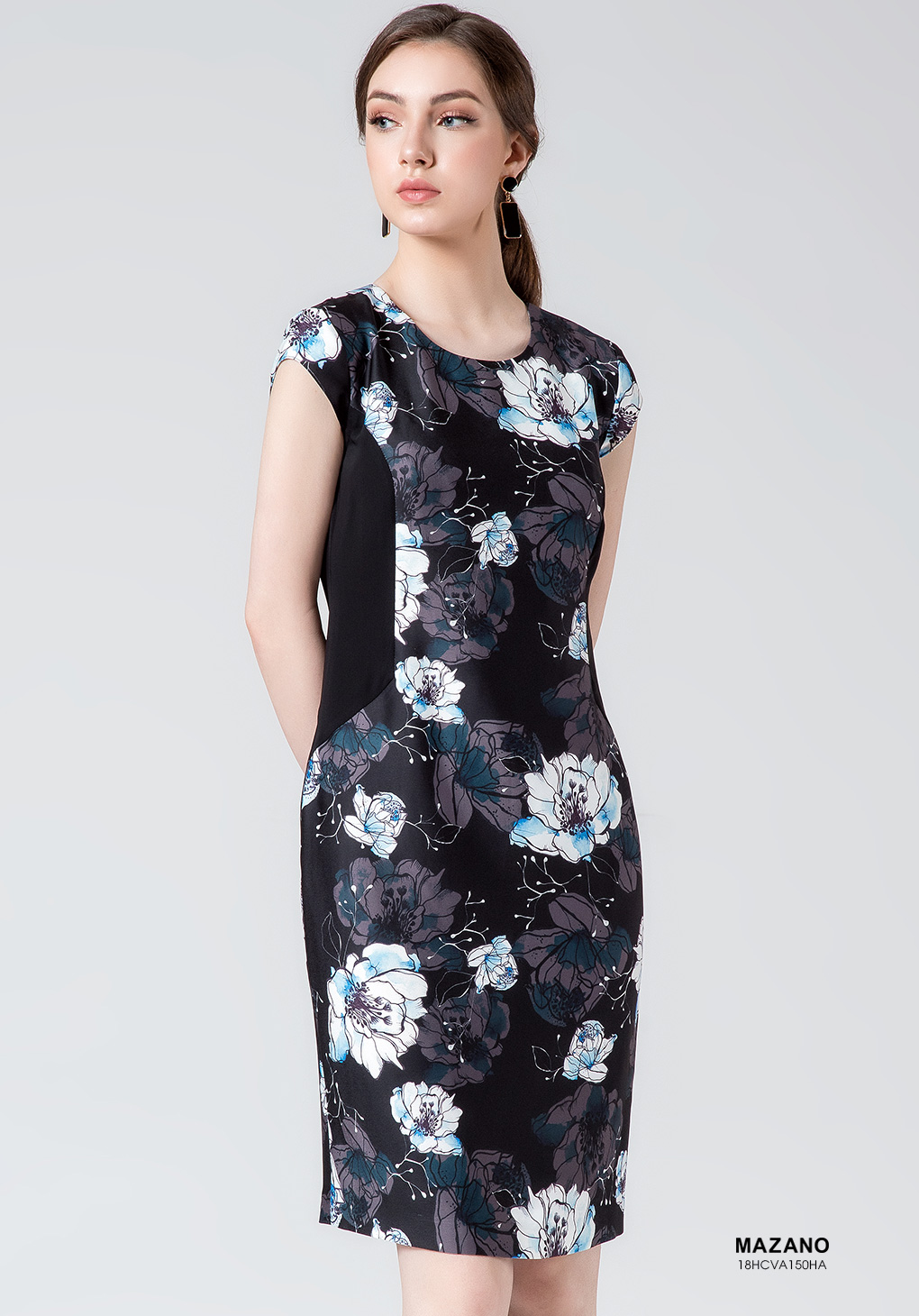 Váy hoa ôm phối sườn_thumbnail_2