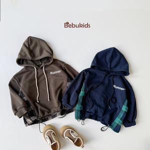 Áo hodie có mũ in chữ runner