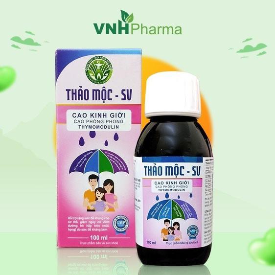 Product image - Siro ho kinh giới - Thảo mộc SV( Mua 1 tặng 1)
