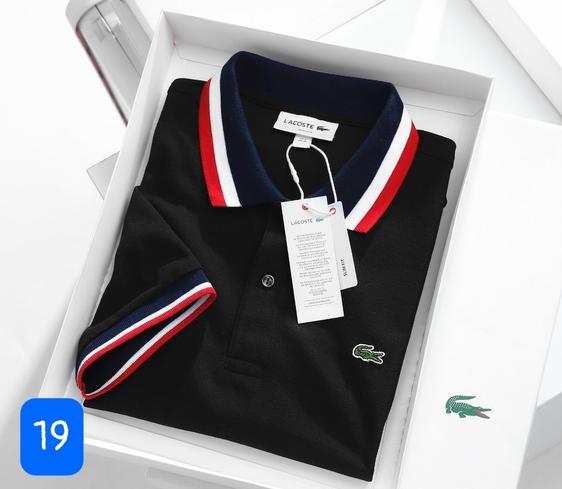 Product image - áo polo cá sấu cotton  19