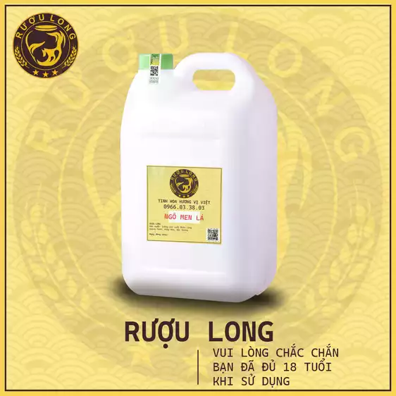 Product image - Rượu ngô men lá (10 lít)