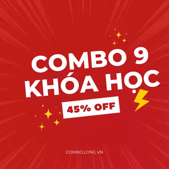 Product image - Combo 9 Khóa Học Online