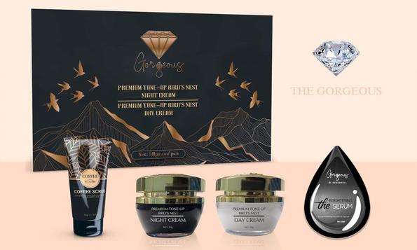 Product image - 💎 YẾN KIM CƯƠNG +Serum giọt nước+Tẩy tế bào chết (Qùa tặng trong hộp yến)