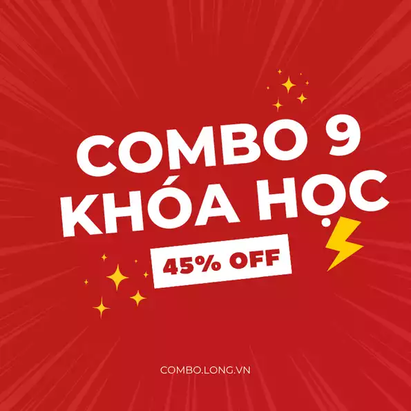 Product image - Combo 9 Khóa Học Online