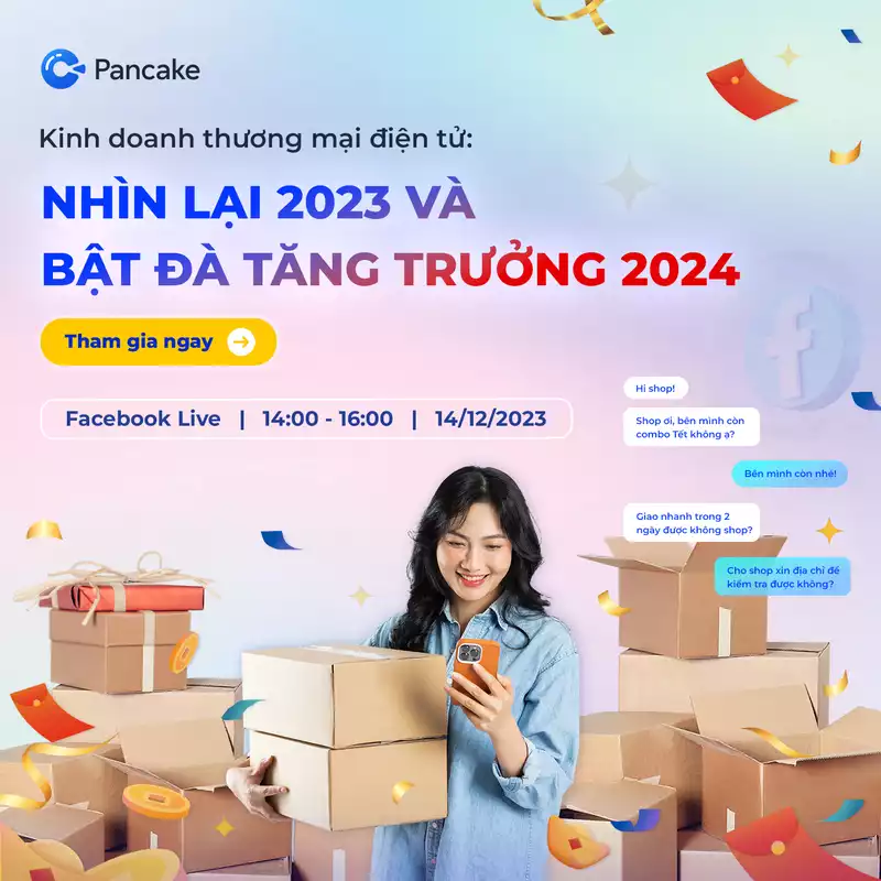 Talkshow: "Kinh doanh thương mại điện tử - Nhìn lại 2023 và Bật đà tăng trưởng 2024"
