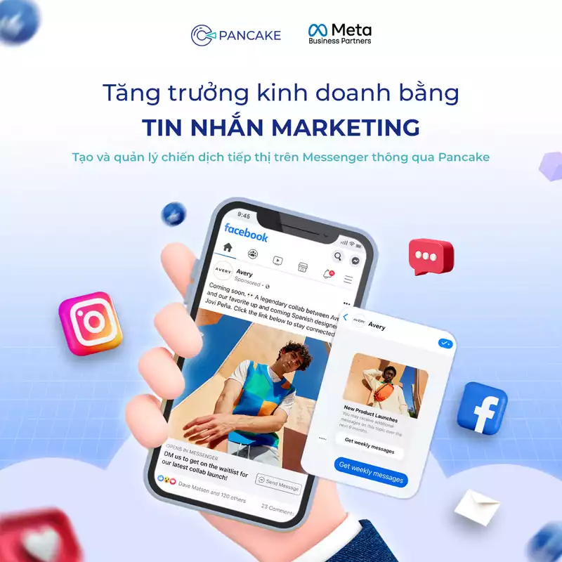 Tăng trưởng bán hàng với tin nhắn tiếp thị Marketing Message