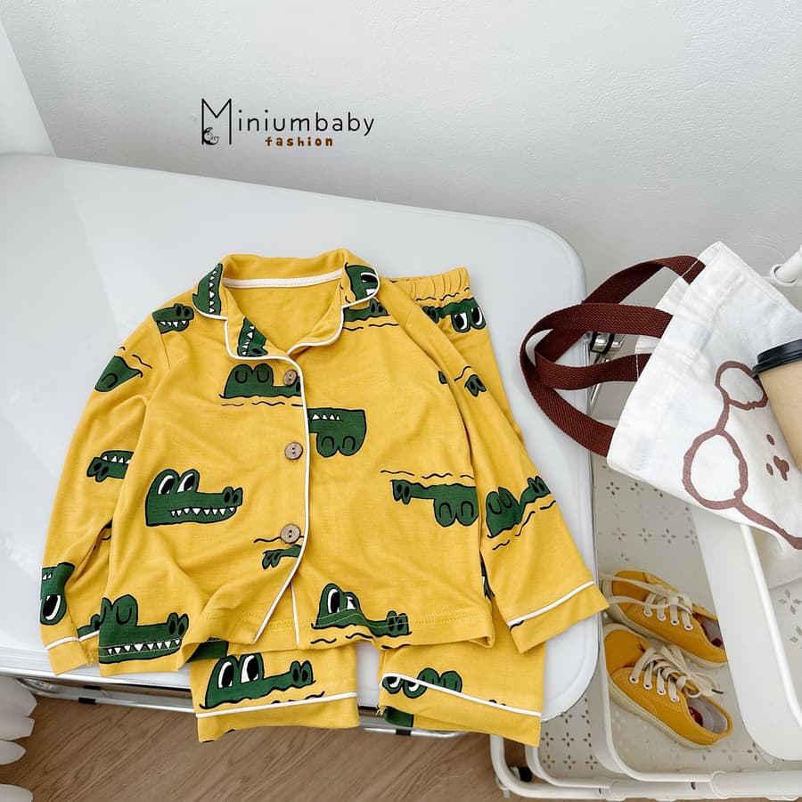 SB1780- bộ pijama họa tiết cho bé trai bé gái