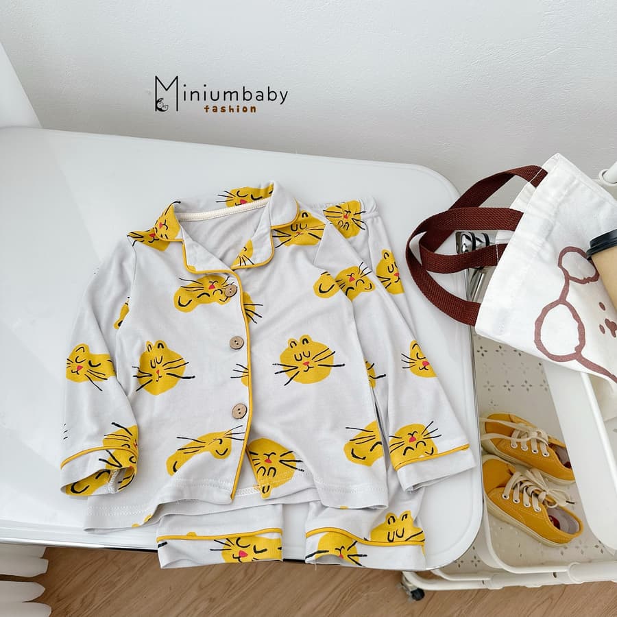 SB1780- bộ pijama họa tiết cho bé trai bé gái