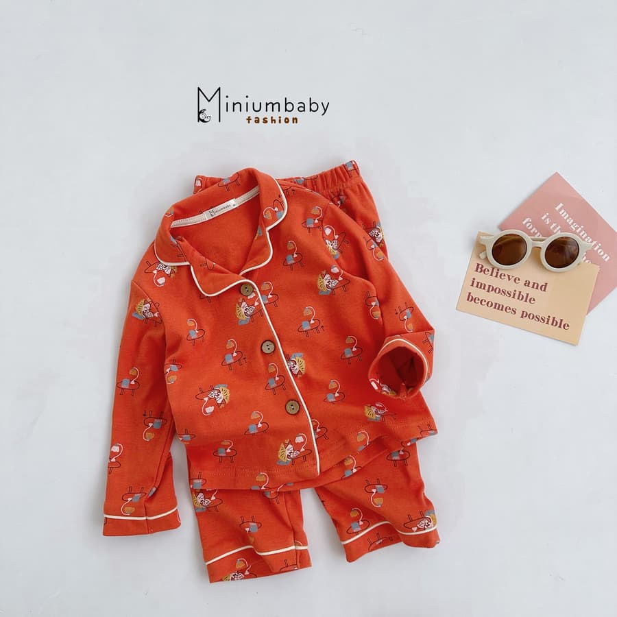 SB1780- bộ pijama họa tiết cho bé trai bé gái