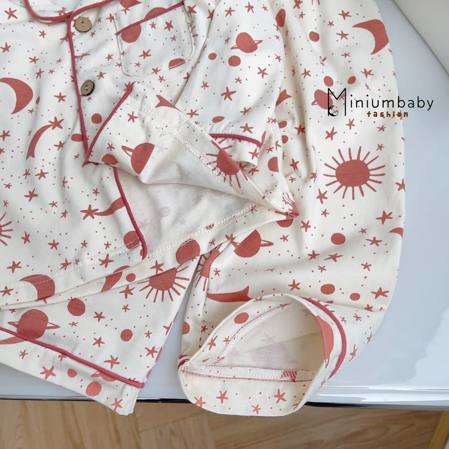 SB1780- bộ pijama họa tiết cho bé trai bé gái