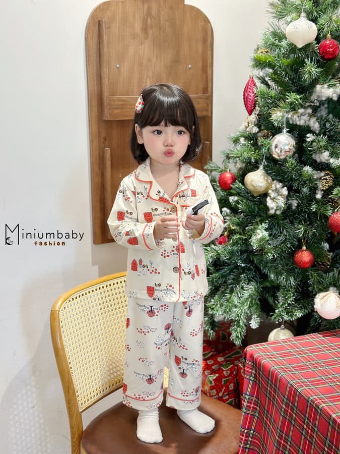 SB1780- bộ pijama họa tiết cho bé trai bé gái