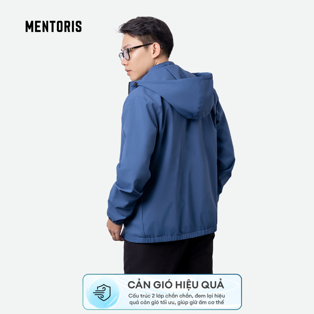 Áo khoác gió Nam cao cấp Mentoris, chống gió chống bụi, giữ nhiệt tốt, thiết kế basic dễ phối đồ, Form chuẩn MAG01_thumbnail_6