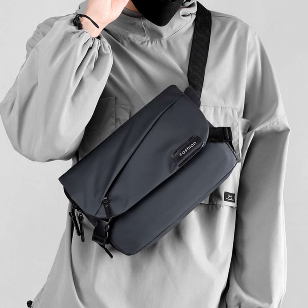 HUBO Messenger Bag Multifunctional Waterproof Crossbody Bag For Unisex_thumbnail_6