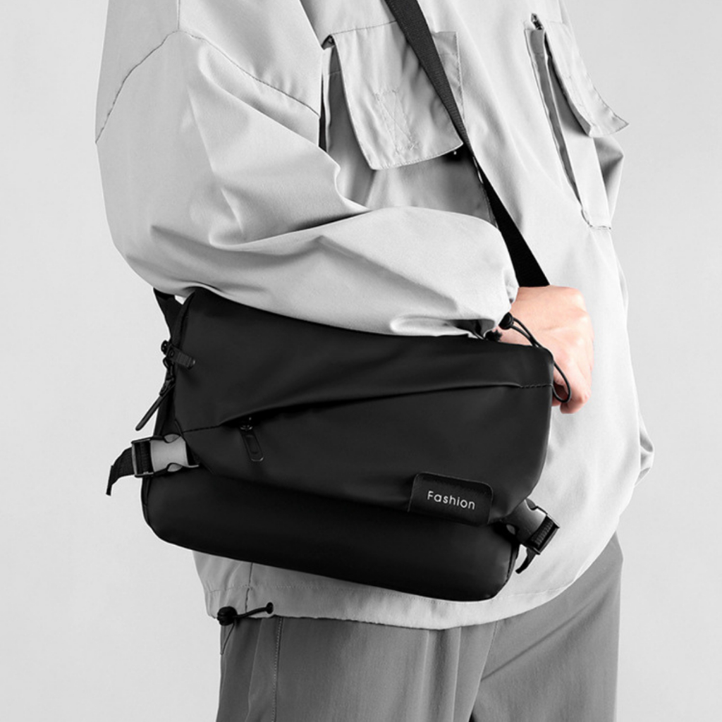 HUBO Messenger Bag Multifunctional Waterproof Crossbody Bag For Unisex_thumbnail_4