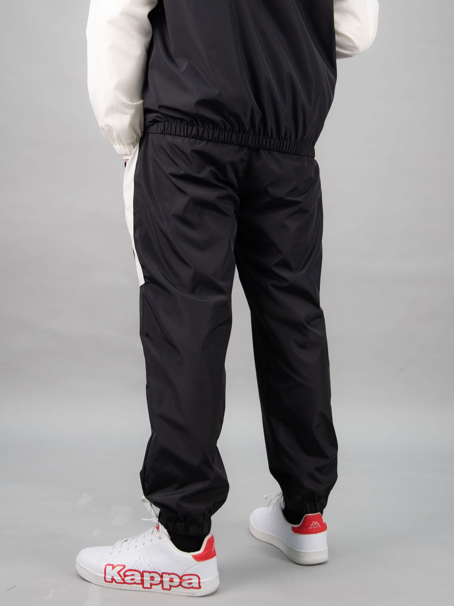 Quần gió 2 lớp đen phối trắng_thumbnail_1