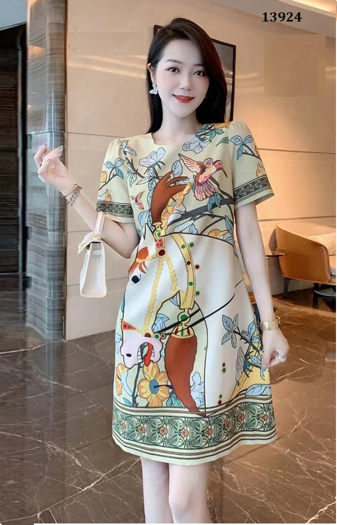 13924-Đầm suông in họa tiết ngựa độc đáo ( lụa frod 3D, lót)FREESHIP_thumbnail_3