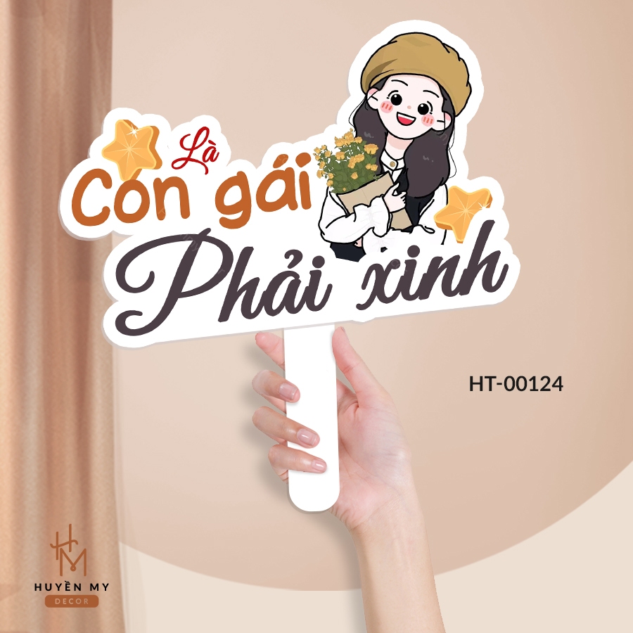 Hashtag Chụp Ảnh Ngày Phụ Nữ Việt Nam, Hashtag 20/10, Hashtag 8/3, Có Sẵn Tay Cầm Chụp Ảnh