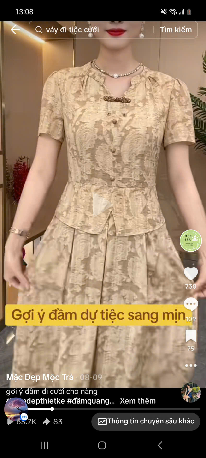 14992-Đầm xoè dáng peplum hoa 3D màu nâu vàng (voan,lót)_thumbnail_0