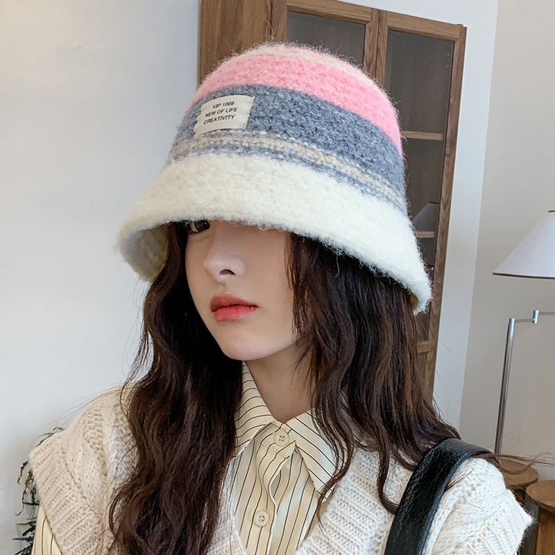 [MỚI VỀ] Mũ bucket len vành cụp thu đông HZ2436