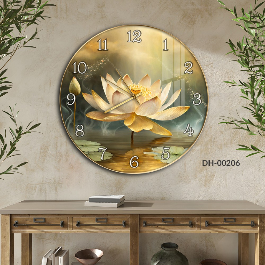 Tranh Đồng Hồ Tráng Gương Cao Cấp, Mẫu Mã Đa Dang, Trang Trí Phòng Khách, Phòng Ngủ, Phòng Làm Việc, Nail- BeHome Decor