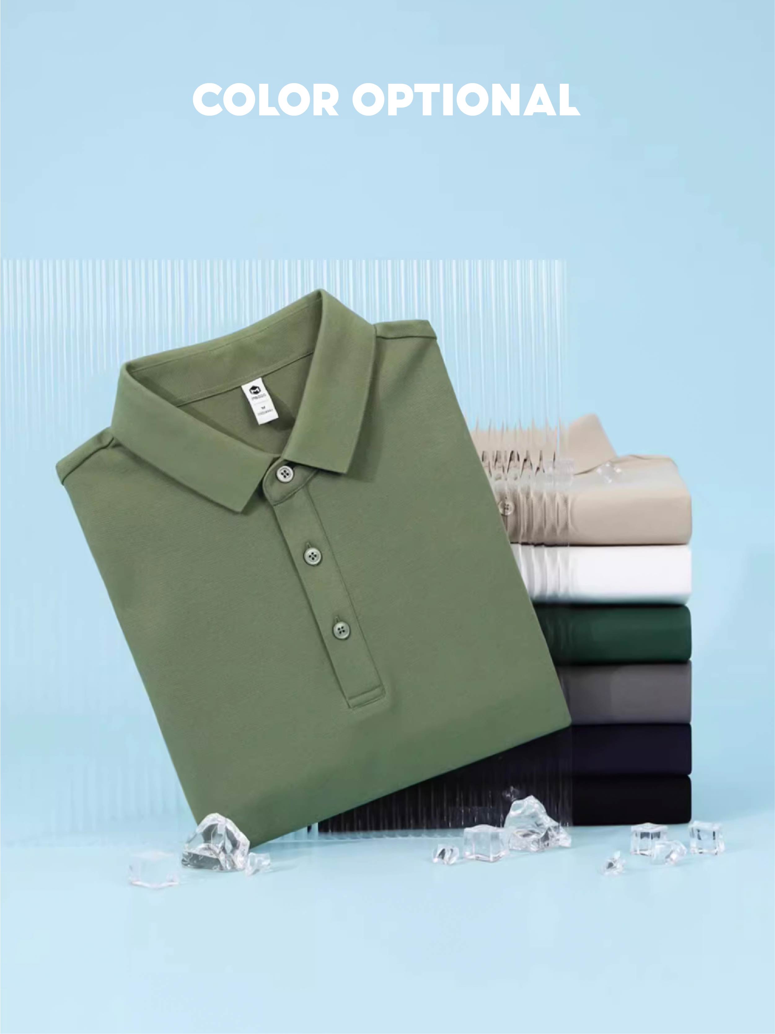 Áo polo nam form vừa vải cá sấu đứng form thoáng mát 1750 Miucho Iconic in basic_thumbnail_10