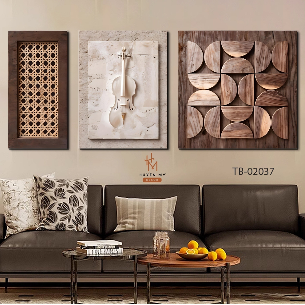 Tranh Decor 3D Treo Tường Nghệ Thuật Hiện Đại, Tranh Canvas Treo Phòng Khách, Phòng Ngủ, Homestay - Huyền My Decor