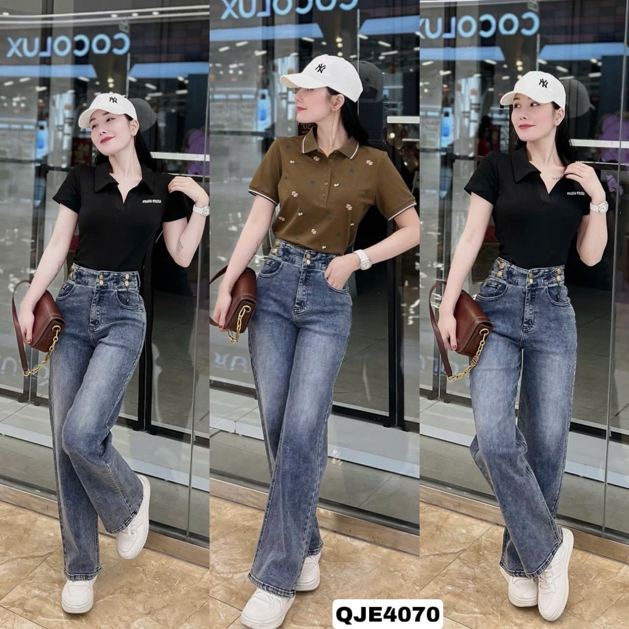 Quần Jean Cao Cấp Dễ Mix Đồ