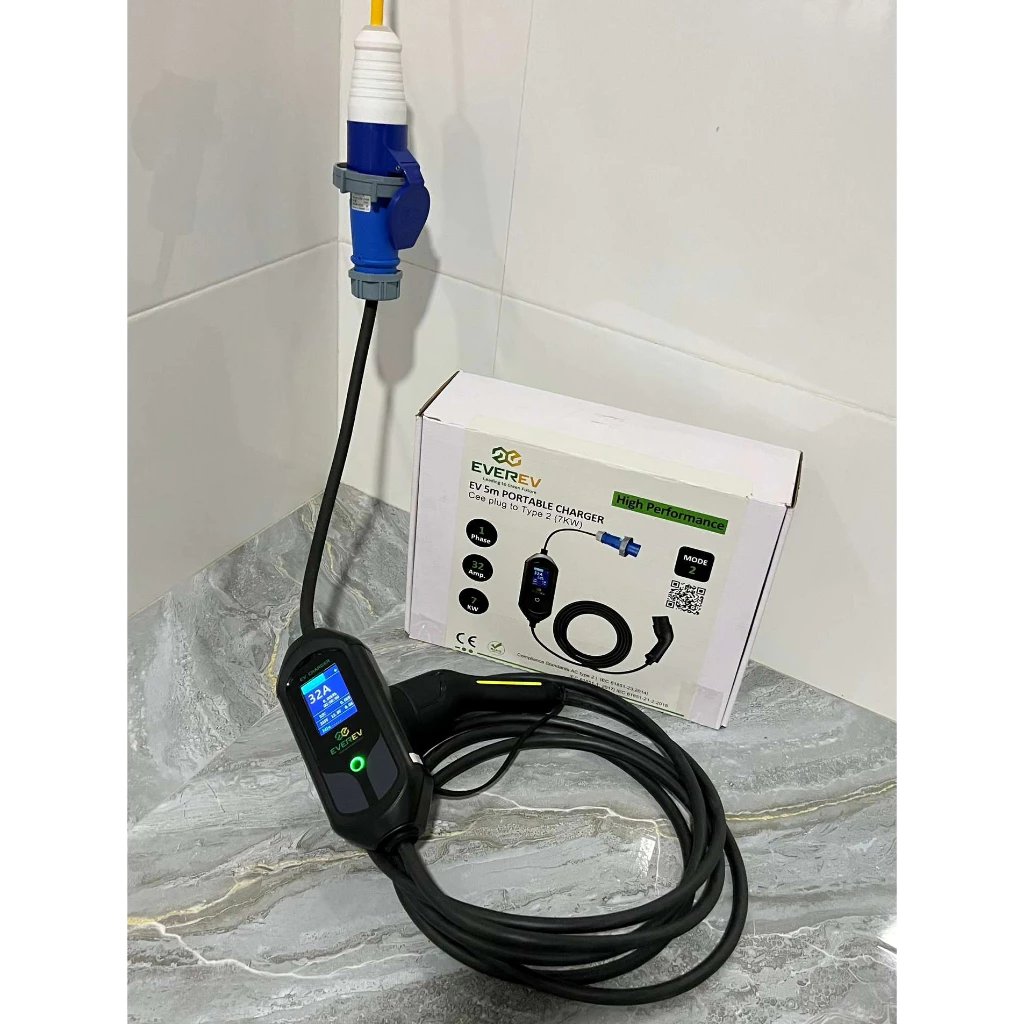 Bộ sạc di động AC EV -7KW SE PLUS - Dùng cho ô tô điện_thumbnail_3