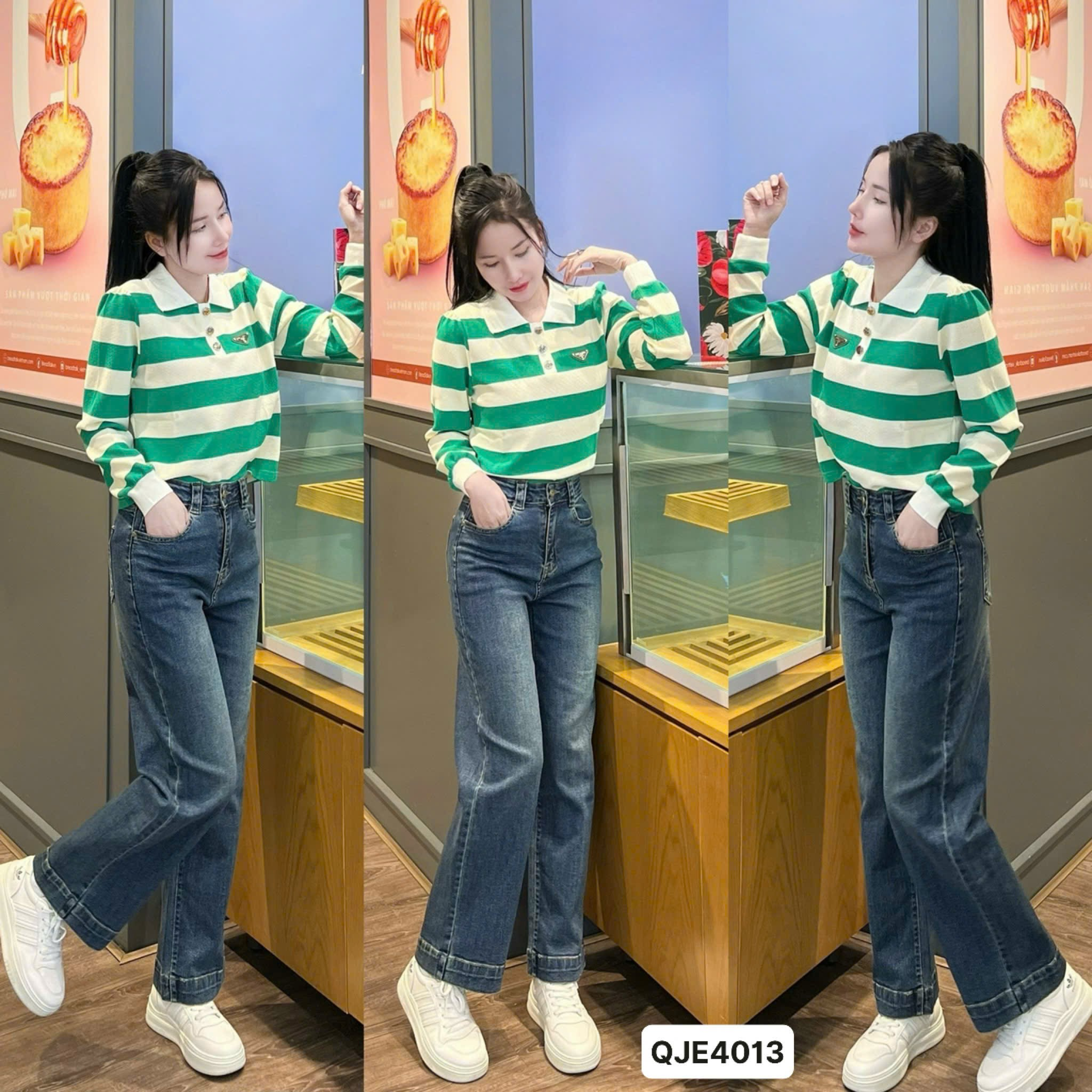 Quần Jean Suông Phối Được Đa Dạng Phong Cách