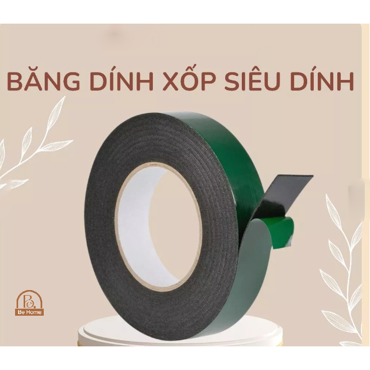 Băng Dính Xốp Xanh Siêu Dính 2 Mặt ... Behome Decor