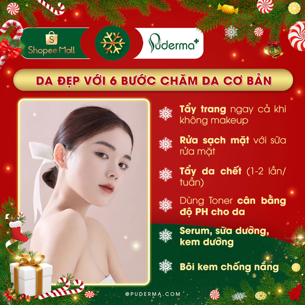 Tinh chất dưỡng da Puderma Advanced Refreshing Intensive Serum dưỡng trắng trẻ hóa da hiệu quả 60ml_thumbnail_6