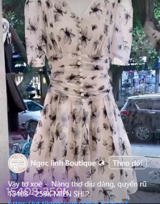 15408-Đầm voan in bướm eo nhún kết nút ( voan, lót)_thumbnail_0