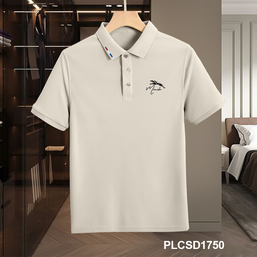 Áo polo nam form vừa vải cá sấu đứng form thoáng mát 1750 Miucho Iconic in basic_thumbnail_3