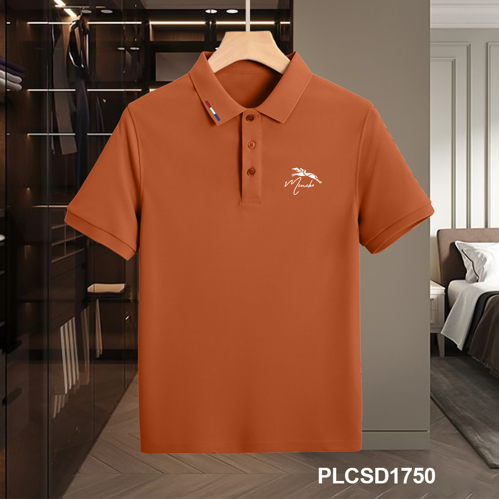 Áo polo nam form vừa vải cá sấu đứng form thoáng mát 1750 Miucho Iconic in basic_thumbnail_4